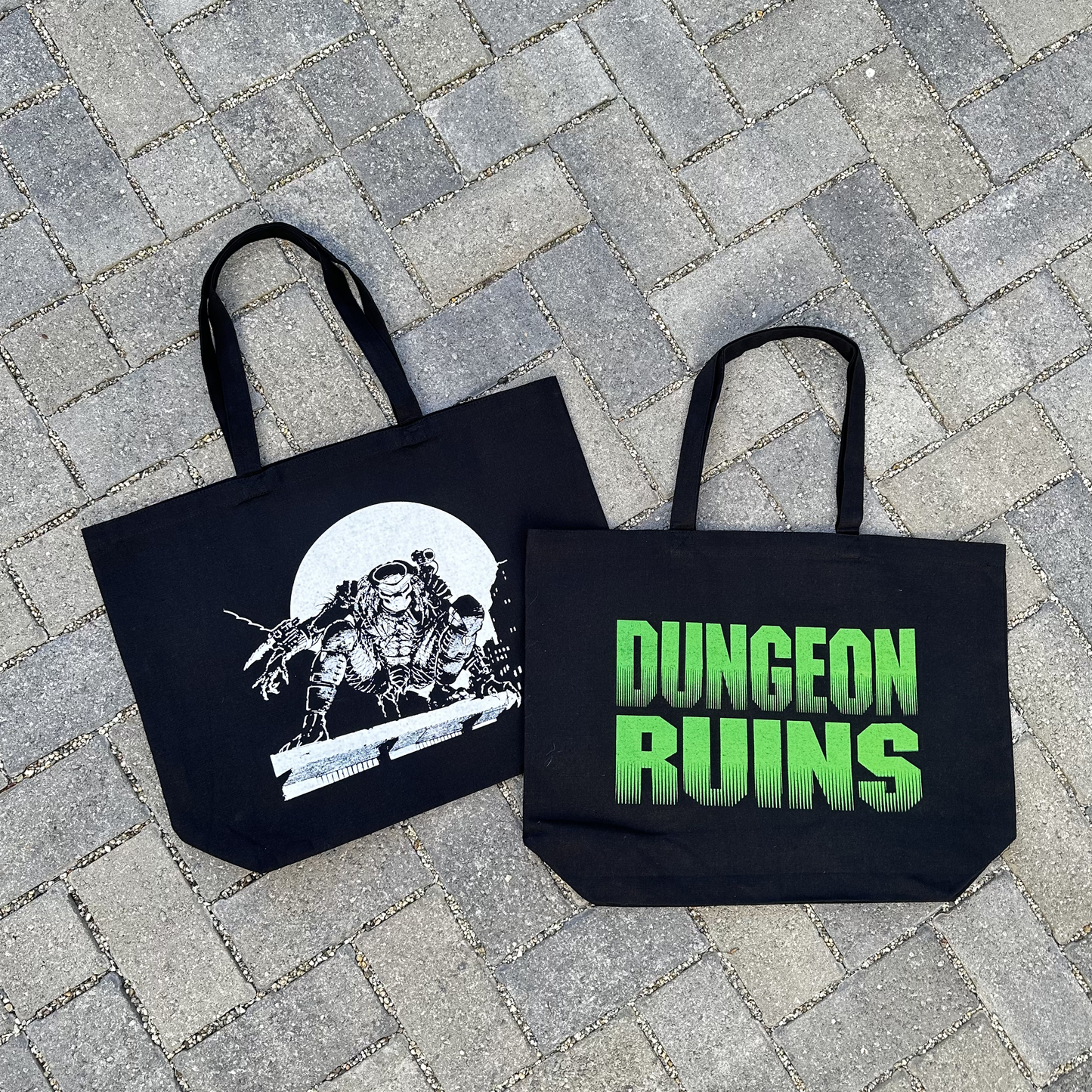 Dungeon Ruins Predator Tote Bag